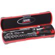 Coffret 1/4'' de 19 outils Sam outillage 6 pans en mm - 73-R19A photo du produit