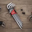 Display de 10 jeux de 9 clés mâles pour vis abimées 6 pans 7 kg KS TOOLS 151.2800D photo du produit Secondaire 4 S