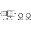 Douille courte 1/2'' 12 pans 31mm - SAM OUTILLAGE - S-31 pas cher Secondaire 1 S