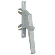 Poignée de crémone 520 aluminium à double fourche ARGENTA 520101 photo du produit