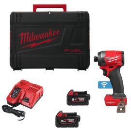 Visseuse à choc M18 FUEL 18V Milwaukee M18 ONEID3-502X Hex 1/4'' + 2 batteries 5 Ah + 1 chargeur en coffret HD BOX - 4933492804 photo du produit Principale M