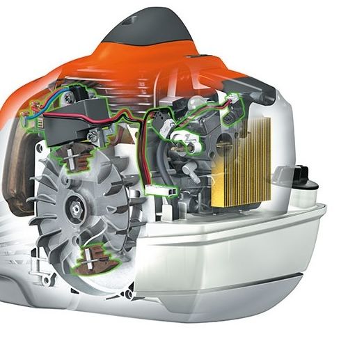 Tronçonneuse thermique 50,2cm³ MS 261 C-M 45cm STIHL 1141-200-0658 photo du produit Secondaire 10 L