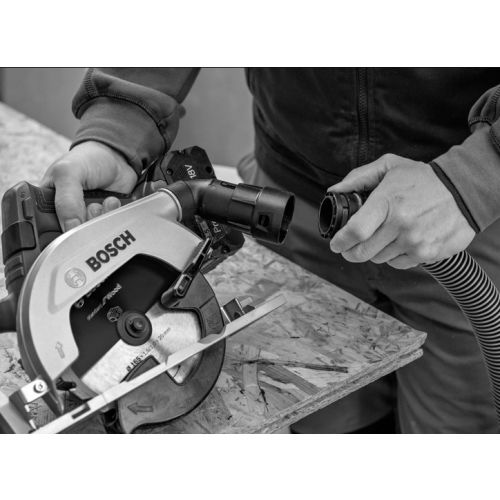 Scie circulaire 18V GKS 18V-57-2 L (Sans batterie ni chargeur) - BOSCH - 06016C1100 pas cher Secondaire 4 L