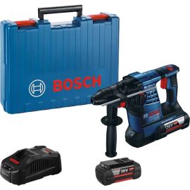 Perforateur-burineur SDS Plus 36V Bosch GBH 36 V-LI Plus + 2 batteries 4 Ah + chargeur rapide + L-BOXX - 0611906003 photo du produit Principale M