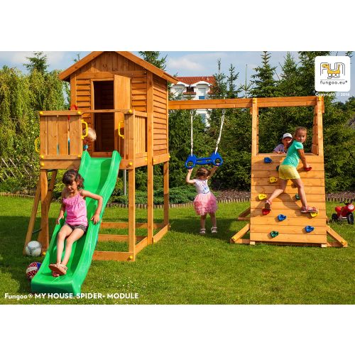 Aire de jeux Myhouse Spider - FUNGOO - 03512PT pas cher Secondaire 4 L