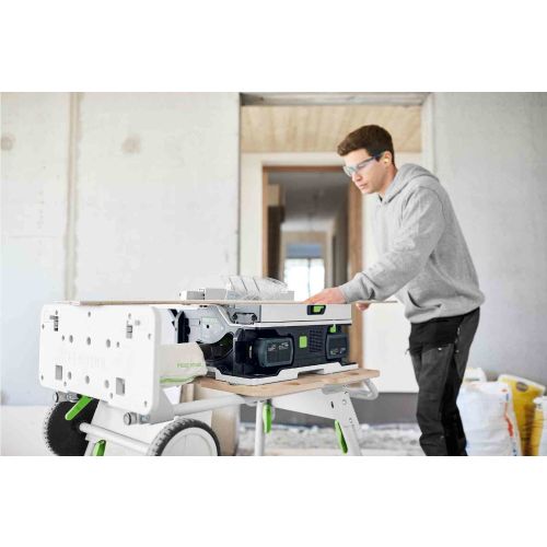 Scie circulaire sur table 2 x 18 V CSC SYS 50 EBI-Set + 2 batteries 5 Ah + chargeur FESTOOL 577379 photo du produit Secondaire 7 L