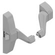 Fermeture anti-panique CROSSBAR 1 point standard grise LA CROISEE DS DS9301-007 photo du produit