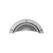 Poignée RUSTIQUE coquille entraxe 64mm zamak finition laitonné vieilli - CADAP - 763/2S pas cher