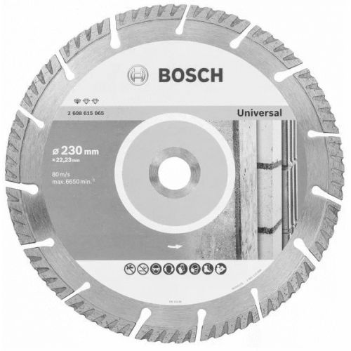 Disque 230x22,23x2,3x10mm diamant pour béton - BOSCH - 2608615065 pas cher