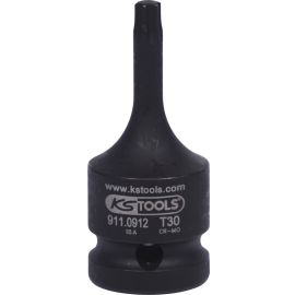 Douille à choc KS Tools 1/2'' courte en acier chrome molybdène Torx photo du produit Principale M