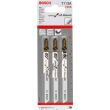 3 lames de scie sauteuse T 113 A Special for Soft Material BOSCH 2608635177 photo du produit Secondaire 1 S