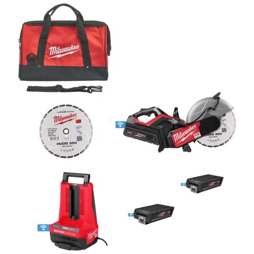 Découpeuse à disque MX FUEL COS350G2-802 350 mm + 2 batteries Forge 8 Ah + chargeur en carton MILWAUKEE 4933480480 photo du produit