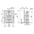 Vérin réglable intérieur ALLEN 4 diamètre 23mm - EMUCA - 3016805 pas cher Secondaire 1 S