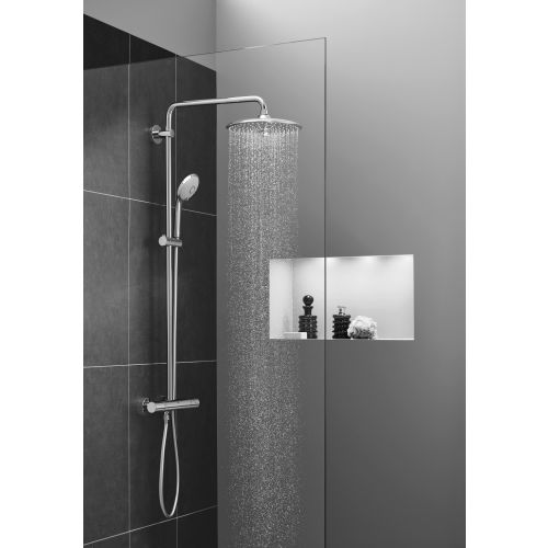 Colonne de douche EUPHORIA SYSTEM 310 avec mitigeur thermostatique - GROHE PROFESSIONAL - 26384002 pas cher Secondaire 4 L