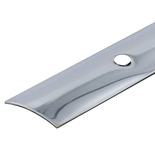 Seuil plat à visser 30mm 2,7m lin inox brillant - DINAC - 2013090 pas cher