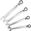 Jeu de 4 clés mixtes à cliquet réversible PL GEARPlus® de 24 à 32 mm KS TOOLS 503.4601 photo du produit