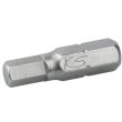 Boîte de 5 embouts de vissage 6 pans L 25 mm 1/4 '' 2 mm KS TOOLS 911.3561 photo du produit