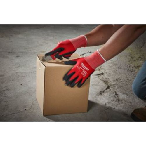 Gants tricoté anti-coupure niveau 1 Cut A GLoves enduction nitrile TL/9 MILWAUKEE 4932471417 photo du produit Secondaire 2 L