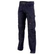 Pantalon de travail ALICKI multipoches en jean 1STNJN bleu marine T50 - LAFONT - LA-1STNJN-6-1-50 pas cher