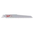 Lames de scie sabre Bois et plastique 150 mm x 6 Tpi MILWAUKEE 48001075 photo du produit