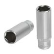 Douille ULTIMATE longue 6 pans 1/4'' en chrome vanadium 1/4'' KS TOOLS 922.1525 photo du produit