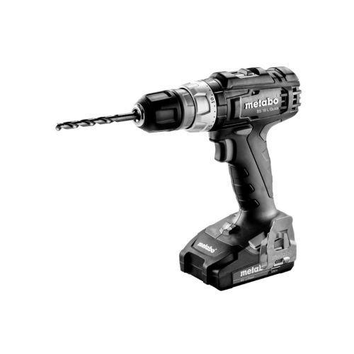 Perceuse-visseuse 18V BS 18 L QUICK + 2 batteries 2 Ah + chargeur + coffret METABOX 145 - METABO - 602320500 pas cher