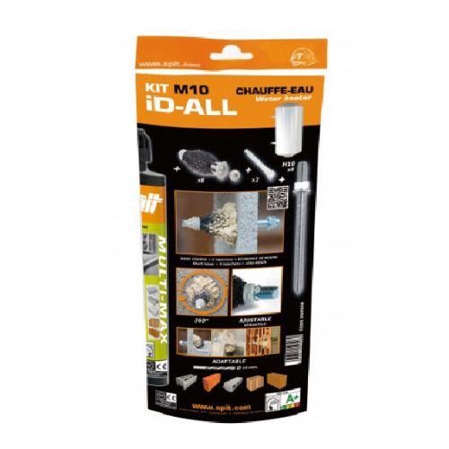 Kit de scellement ID-ALL M10 chauffe-eau SPIT 059506 photo du produit Principale L