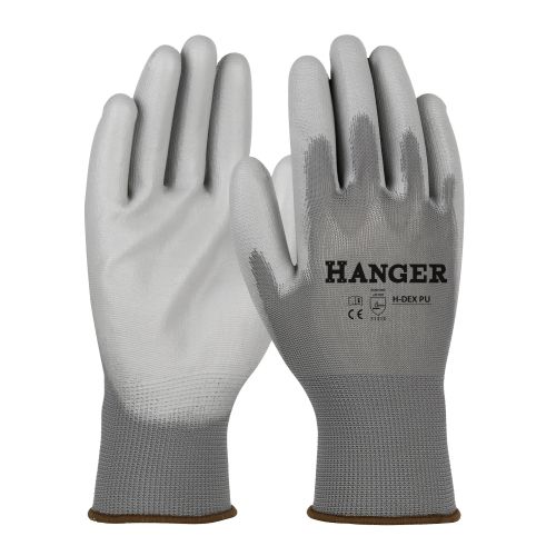 Gants de travail H-Dex T 7 enduit polyuréthane en 3 paires HANGER 300001 photo du produit Principale L