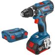 Perceuse-visseuse 18 V GSR18V-28 + 2 batteries 4 Ah + chargeur en coffret L-BOXX BOSCH 06019H410A photo du produit Secondaire 3 S