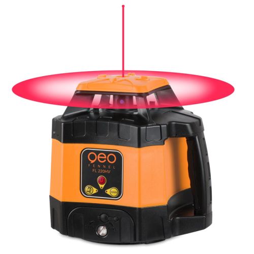 Laser rotatif rouge FL 220HV Set (Trepied / Mire) GEO FENNEL 220000-BC photo du produit Secondaire 1 L