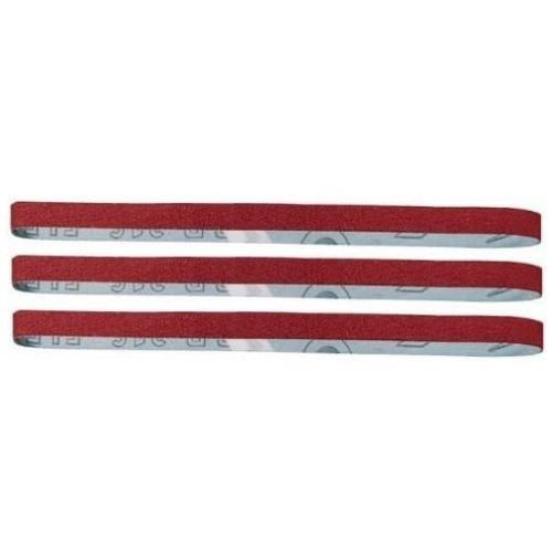 Boîte de 3 bandes abrasives Best for Wood 6 x 455 mm grain 60 - BOSCH - 2608606201 pas cher