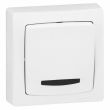 Interrupteur va-et-vient ASL pour appareillage saillie 250V lumineux - LEGRAND - 086017 pas cher