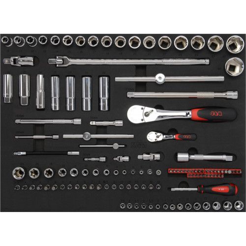 Compositions 244 outils Agricole en modules mousse SAM OUTILLAGE CPP-244MM photo du produit Secondaire 7 L