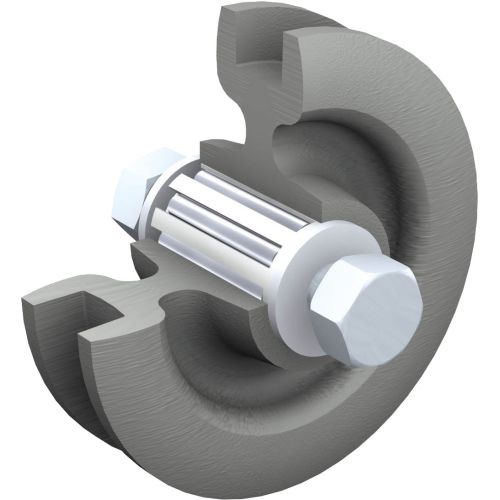 Galet fonte diam&egrave;tre 82 mm MANTION 1002F photo du produit Secondaire 1 L