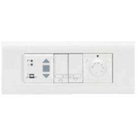 Double poussoir MOSAIC Legrand commande de volets roulants 6 A 250 V~ - 074025 pas cher Principale M