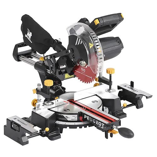 Scie à onglet radiale 1600 W EnergySaw-210SL2 PEUGEOT OUTILLAGE 132031 photo du produit