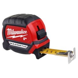 Mètre ruban Milwaukee 8m Premium magnétique GEN 3 – 4932464600 photo du produit Principale M