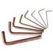 Jeu de 8 clés mâles BRONZEPLUS 6 pans extra longues KS TOOLS 963.1515 photo du produit
