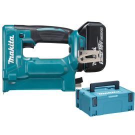 Agrafeuse LXT 18V Makita DST112RFJ 7/10 mm + coffret MAKPAC photo du produit Principale M