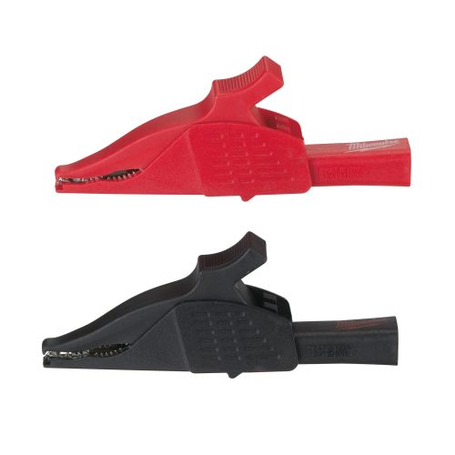 Pinces de test type crocodile - MILWAUKEE TOOL - 49771005 pas cher Principale L