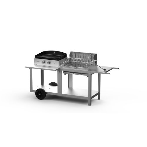 Barbecue MIXTE MENDY ALDE PURE GRILL inox - LEMARQUIER - MIVMIV2 pas cher Principale L