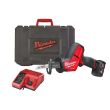 Scie sabre compacte HACKZALL 12 V FUEL M12 CHZ-402C + 2 batteries 4 Ah + chargeur + coffret MILWAUKEE 4933446950 photo du produit