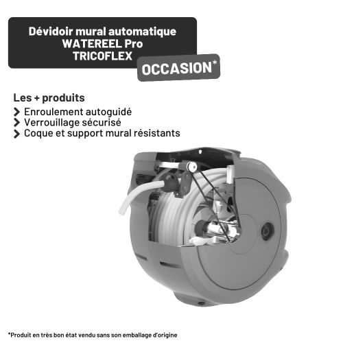 OCCASION Dévidoir automatique WaterReel Pro - TRICOFLEX - 25 020 000 pas cher Secondaire 1 L