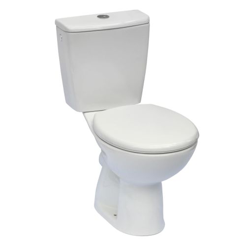 Cuvette WC POLO PLUS au sol sortie horizontale ROCA A342197000 photo du produit