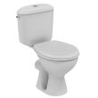 Pack WC NOE avec réservoir alimentation latérale  blanc sortie horizontale PORCHER P948001 photo du produit