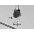 Fraises &agrave; rainurer en V HW S8 D18-135&deg;/Alu - FESTOOL - 491443 pas cher