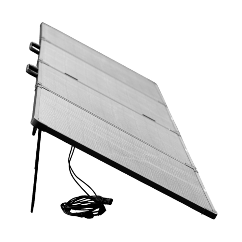 Pack station énergie portative IZYWATT 1200 + panneau solaire 200W pliant cadré - ORIUM - 39219 pas cher Secondaire 9 L