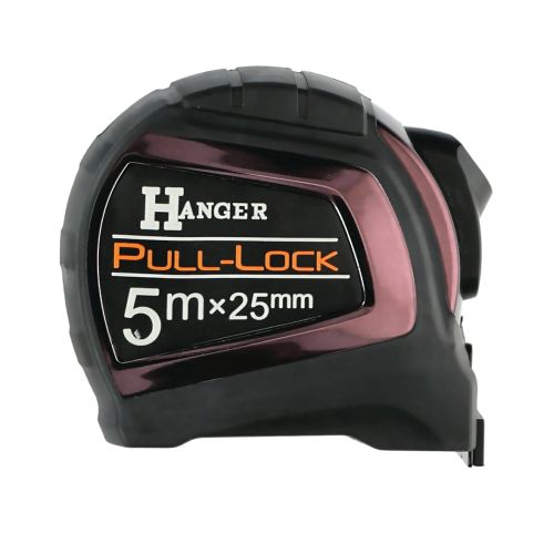 Mètre ruban 5m x 25mm 'Pull Lock' - HANGER - 100041 pas cher Secondaire 2 L