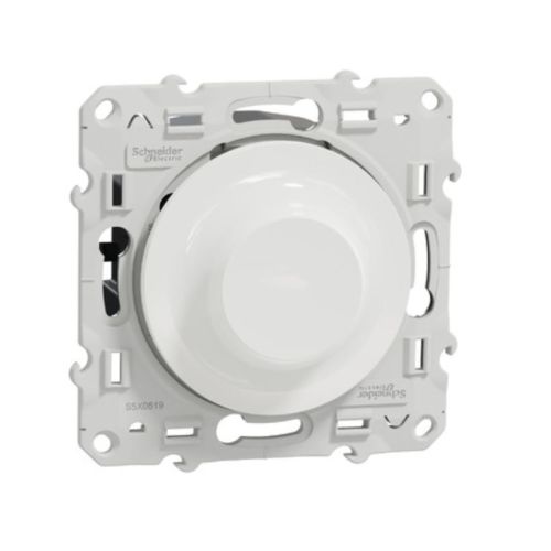 Mécanisme variateur de lumière ODACE standard blanc SCHNEIDER S520519 photo du produit