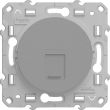 Prise RJ45 ODACE grade 3 (multimédia) STP aluminium - SCHNEIDER ELECTRIC - S536476 pas cher